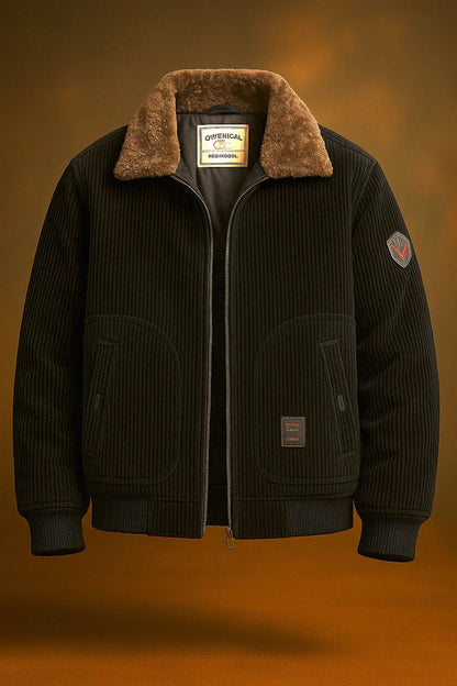 The Norwell Cord Jacket - Understated strength. Modern warmth.