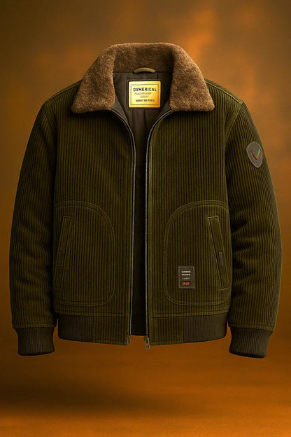 The Norwell Cord Jacket - Understated strength. Modern warmth.